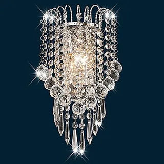 Celako™ Elysium Wall Light | Crystal Entryway Lighting
