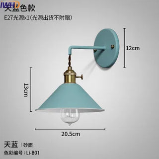 Celako™ Ferora Wall Light | Vintage Loft Industrial Iron