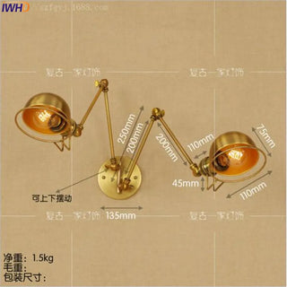 Celako™ Bascule Wall Light | Iron Dining Room Lighting