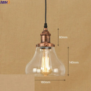 Celako™ Vidoro Pendant Light | Glass Dining Room Lighting