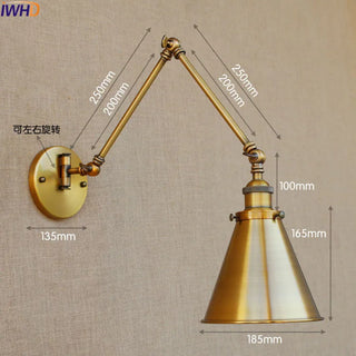 Celako™ Aurexis Wall Light | Copper Vintage