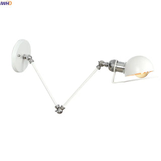 Celako™ Levera Wall Light | Iron Industrial Bedside Lighting