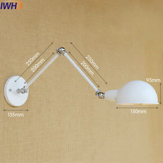 Celako™ Cantelo Wall Light | Vintage Iron Bedroom Lighting
