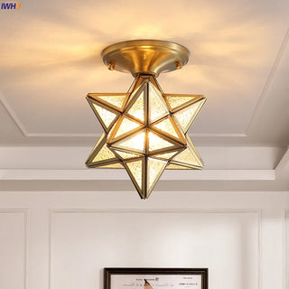 Celako™ Stellum Ceiling Light | Copper Hallway Lighting