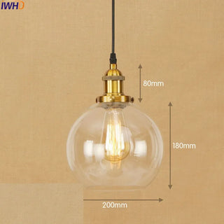 Celako™ Vidoro Pendant Light | Glass Dining Room Lighting