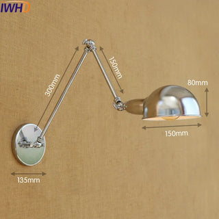 Celako™ Cantelo Wall Light | Vintage Iron Bedroom Lighting