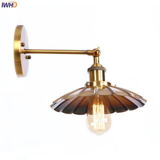 Celako™ Auriron Wall Light | Industrial Iron Bedroom Lighting