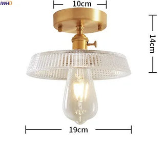 Celako™ Cavalon Ceiling Light | Copper Hallway Lighting
