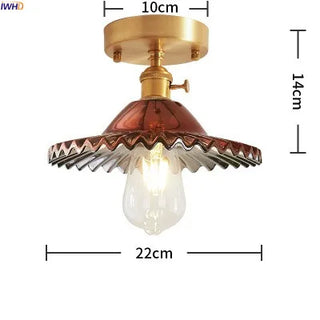 Celako™ Cavalon Ceiling Light | Copper Hallway Lighting
