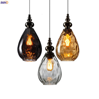 Celako™ Lunora Pendant Light | Glass Dining Room Lighting