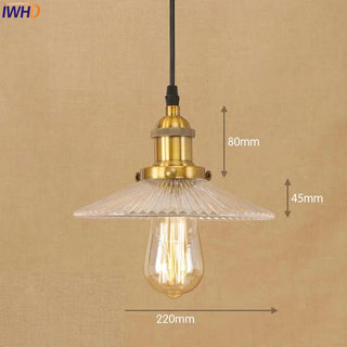 Celako™ Vidoro Pendant Light | Glass Dining Room Lighting