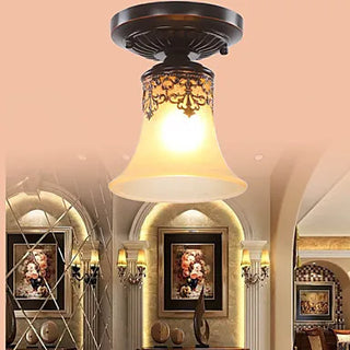 Celako™ Aureal Ceiling Light | Glass Living Room Lighting