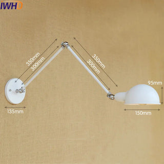 Celako™ Cantelo Wall Light | Vintage Iron Bedroom Lighting