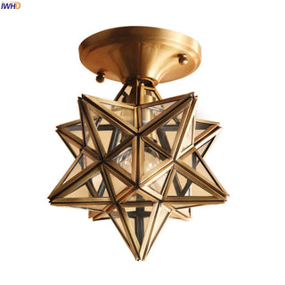 Celako™ Stellum Ceiling Light | Copper Hallway Lighting