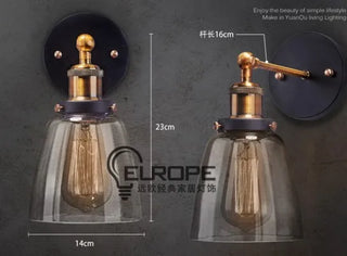 Celako™ Belora Wall Light | Copper Hallway Lighting