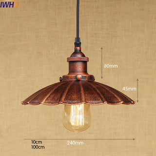 Celako™ Ferona Pendant Light | Vintage Metal