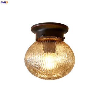 Celako™ Cupola Ceiling Light | Glass Hallway Lighting