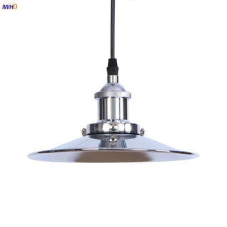 Celako™ Silvara Pendant Light | Polished Chrome Metal Dining Room Lighting