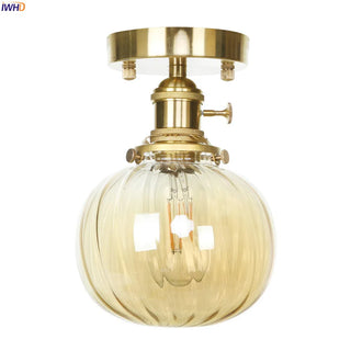 Celako™ Orbina Ceiling Light | Glass Hallway Lighting
