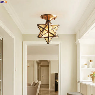 Celako™ Stellum Ceiling Light | Copper Hallway Lighting
