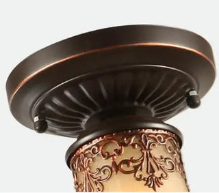 Celako™ Aureal Ceiling Light | Glass Living Room Lighting