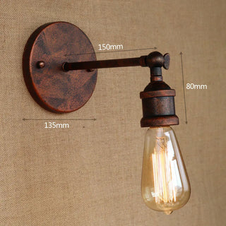 Celako™ Ormelo Wall Light | Vintage Iron Bedroom Lighting