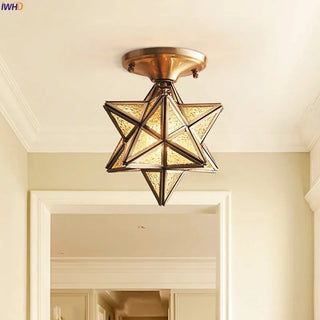 Celako™ Stellum Ceiling Light | Copper Hallway Lighting
