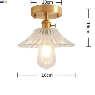 Celako™ Cavalon Ceiling Light | Copper Hallway Lighting