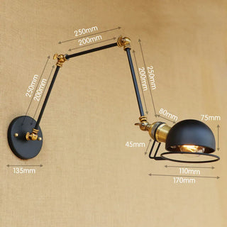 Celako™ Cantile Wall Light | Chrome Bedroom Lighting