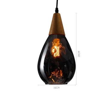 Celako™ Lunora Pendant Light | Glass Dining Room Lighting