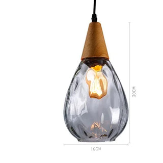 Celako™ Lunora Pendant Light | Glass Dining Room Lighting