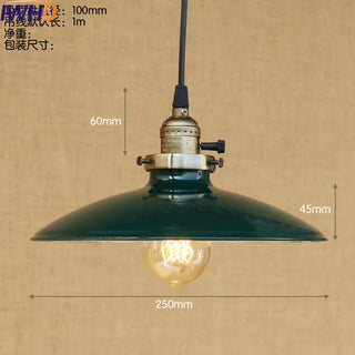 Celako™ Ferona Pendant Light | Vintage Metal