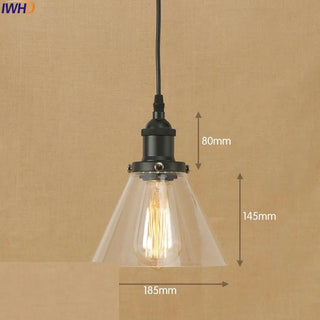 Celako™ Vidoro Pendant Light | Glass Dining Room Lighting