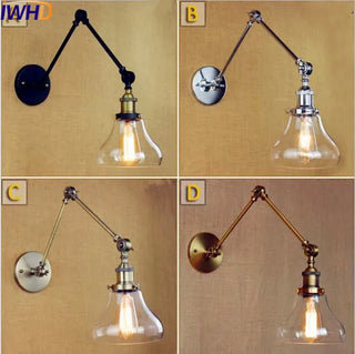 Celako™ Cantil Wall Light | Vintage Glass Bedroom Lighting