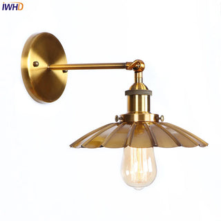 Celako™ Auriron Wall Light | Industrial Iron Bedroom Lighting
