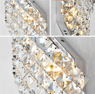 Celako™ Orlune Wall Light | Crystal Entryway Lighting