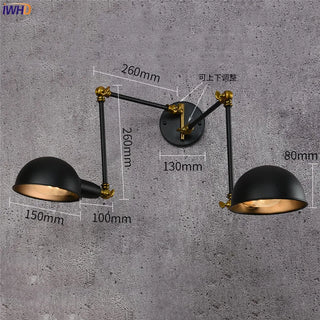 Celako™ Ferone Wall Light | Iron Industrial Dining Room Lighting