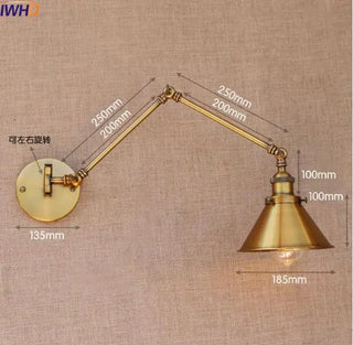 Celako™ Aurexis Wall Light | Copper Vintage