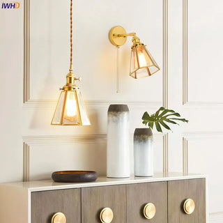 Celako™ Cyprium Pendant Light | Glass Bedroom Lighting