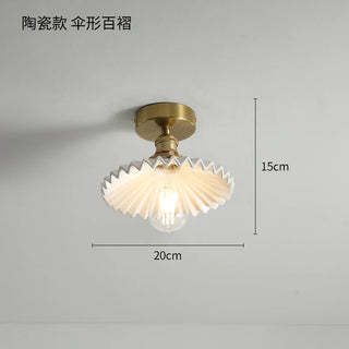 Celako™ Mistral Ceiling Light | Copper Bedroom Lighting