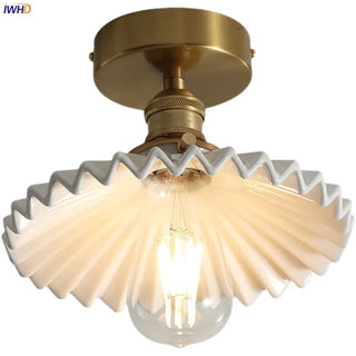 Celako™ Mistral Ceiling Light | Copper Bedroom Lighting
