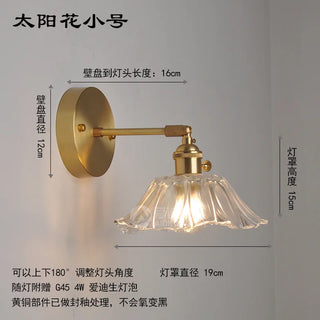 Celako™ Copa Wall Light | Copper Bedroom Lighting