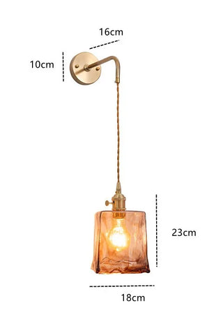 Celako™ Ambric Wall Light | Copper Bedroom Lighting