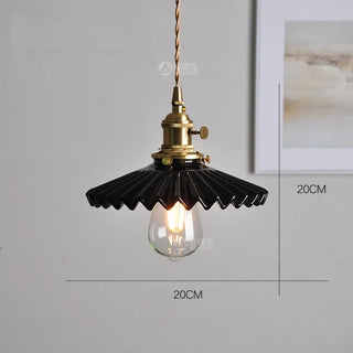 Celako™ Kaolia Pendant Light | Ceramic Dining Room Lighting