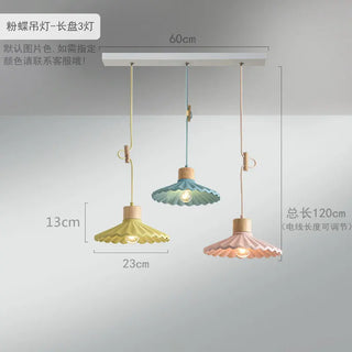 Celako™ Cemara Pendant Light | Cement Dining Room Lighting