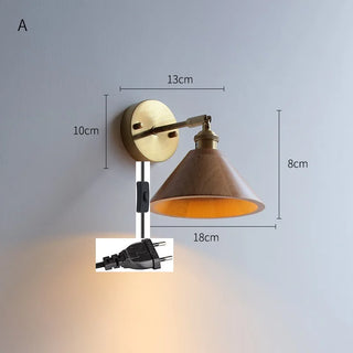 Celako™ Sondera Wall Light | Copper Bedroom Lighting