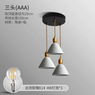 Celako™ Ceramiq Pendant Light | Ceramic Dining Room Lighting