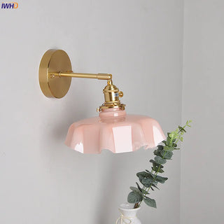 Celako™ Glintus Wall Light | Copper Bedroom Lighting