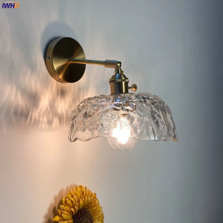 Celako™ Vitrus Wall Light | Glass Bedroom Lighting