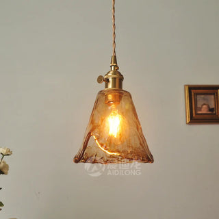 Celako™ Ambrus Pendant Light | Glass Dining Room Lighting
